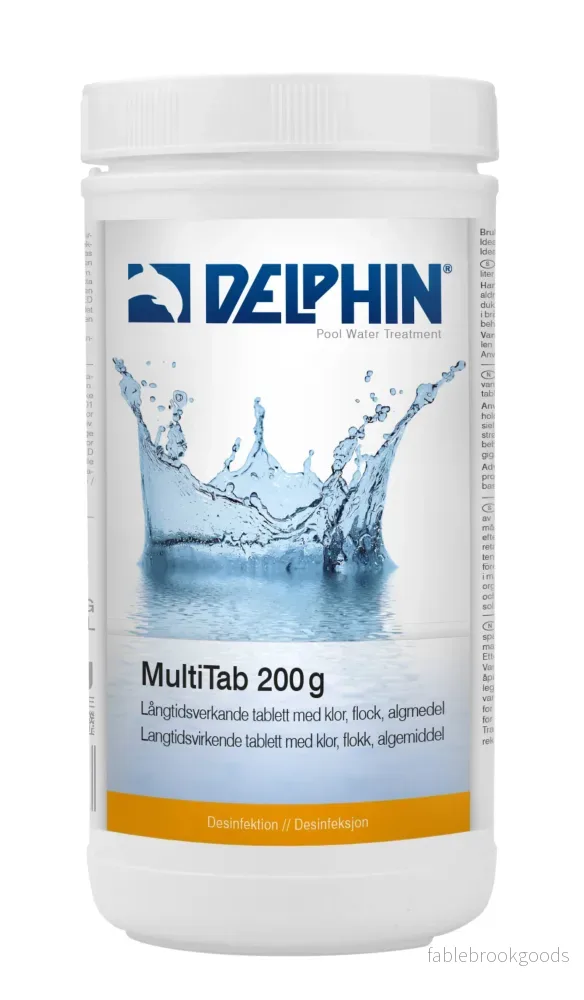 Poolkemi DELPHIN MultiTab 200g 1 kg - Bild 2