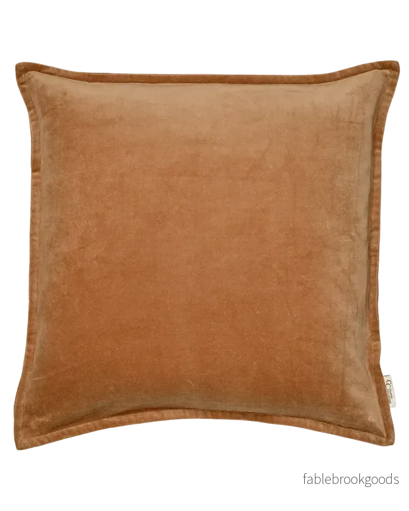 Kuddfodral Classic Velvet Terracotta