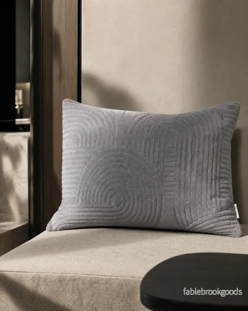 Kuddfodral Arch Slate Grey - Bild 3