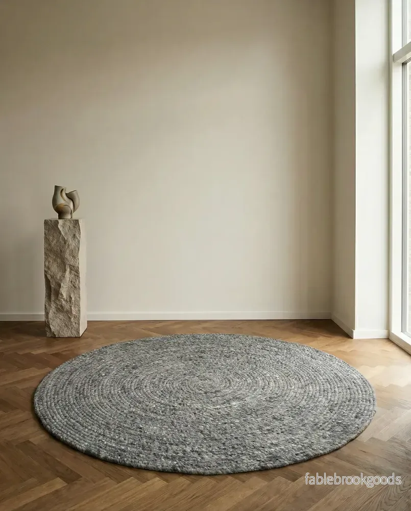 Matta Merino Granit Rund - Bild 3