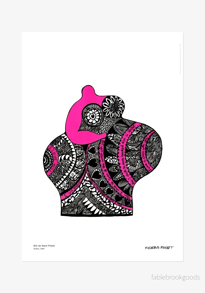 Poster, Niki de Saint Phalle, Audrey Poster, Niki de Saint Phalle, Audrey