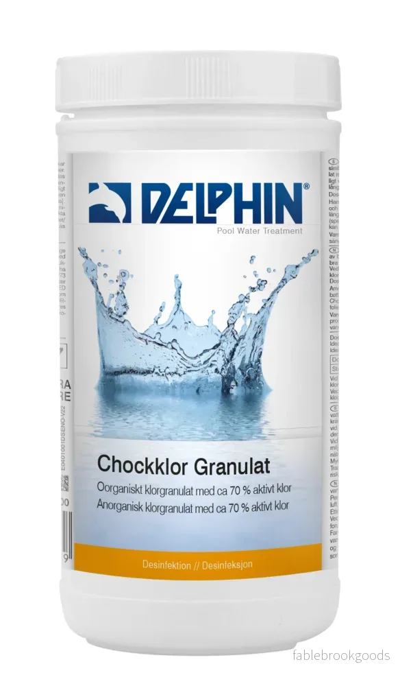 Poolkemi DELPHIN Chockklor granulat 1 kg - Bild 2