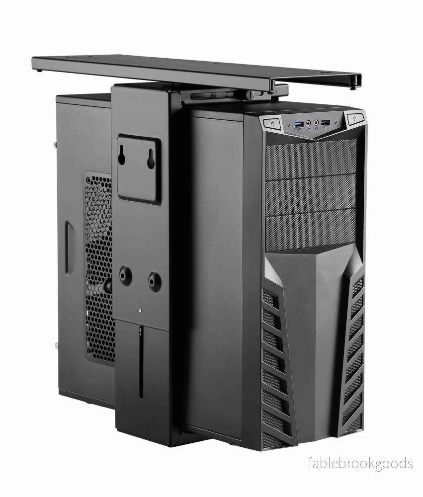 Svängbara CPU-stativ för skrivbord, svart - Bild 2