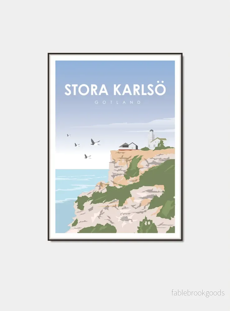 Stora Karlsö - Gotland poster