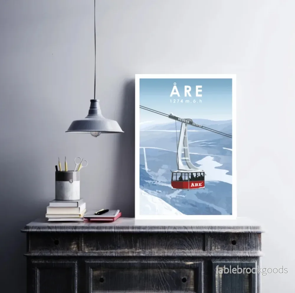 Kabinbanan - Åre poster - Bild 2