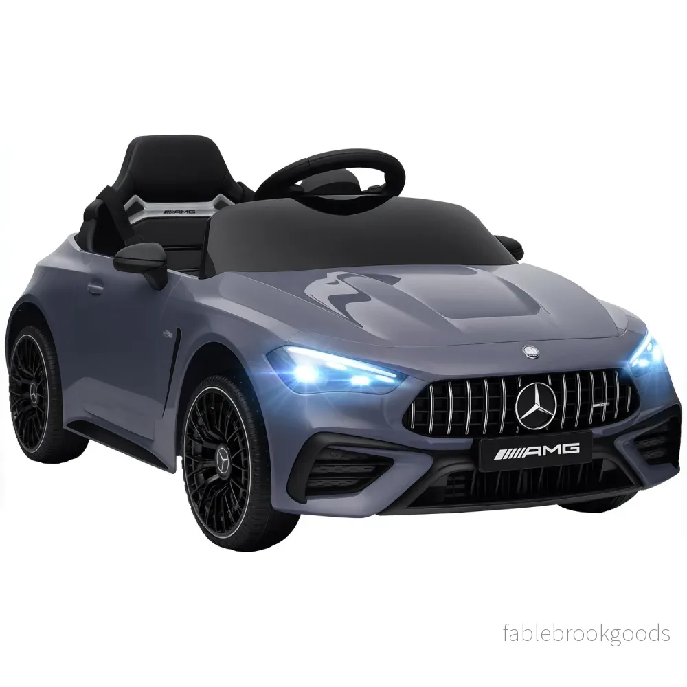 Elbil för barn, Mercedes-design, 12V, fjärrkontroll