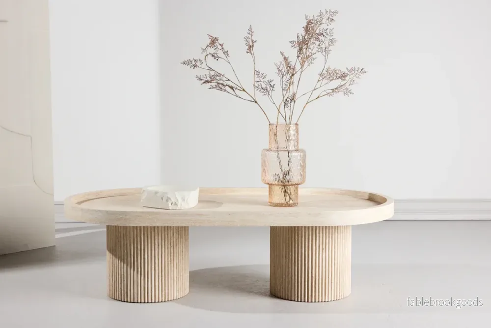 Krille Soffbord 120 × 60 Beige Modernt Skandinaviskt Soffbord | Venture Home Krille Soffbord 120 × 60 Beige Modernt Skandinaviskt Soffbord | Venture Home
