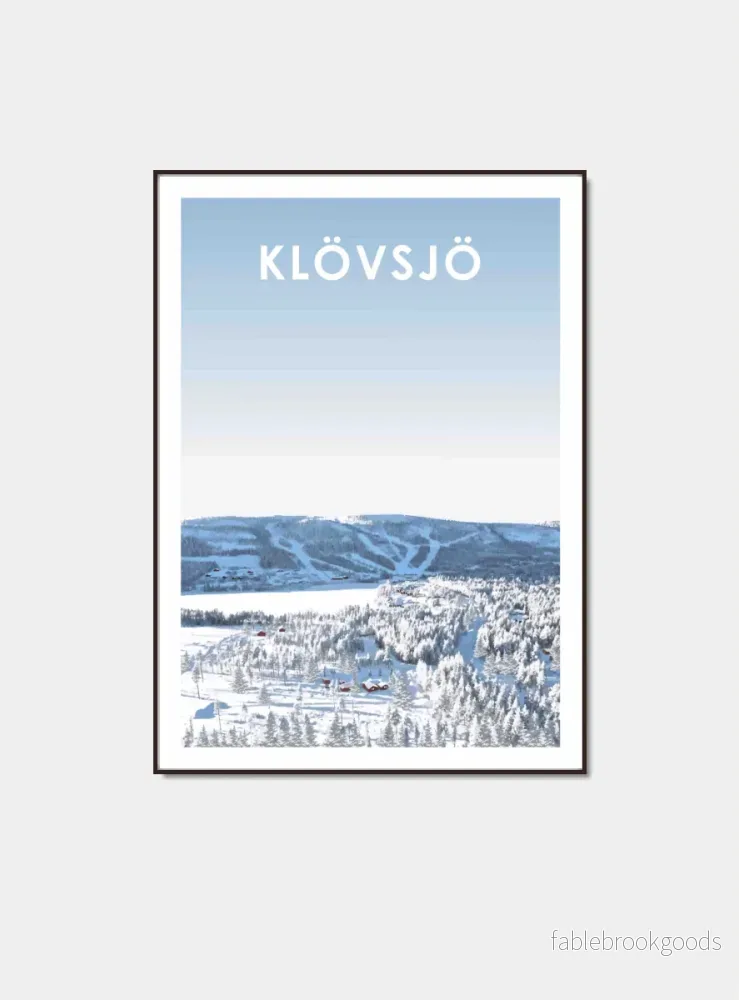 Klövsjö poster