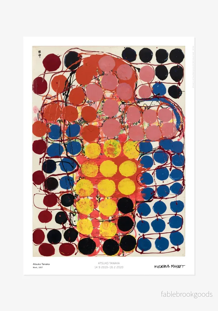 Poster, Atsuko Tanaka, Work Poster, Atsuko Tanaka, Work