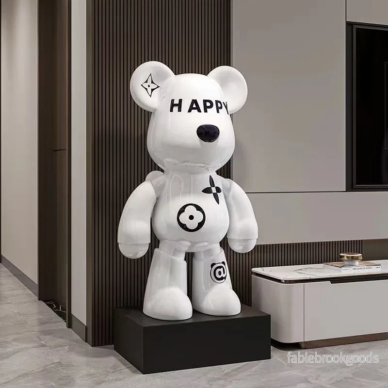 The Happy Bear – Modern Art Sculpture for Your Home