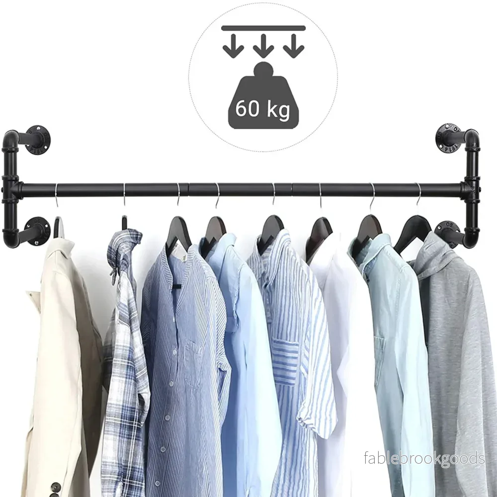 Klädställ – Heavy duty – Set om 2 – Svart - Bild 2