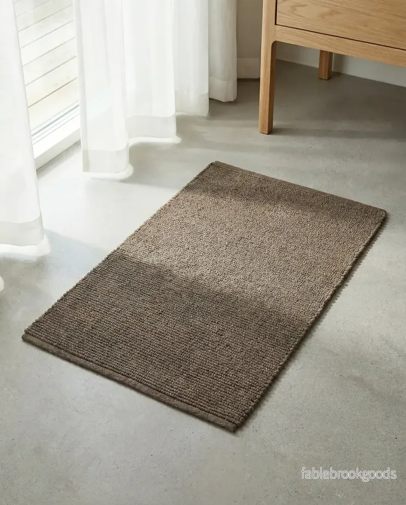 Dörrmatta Merino Brun - Bild 2