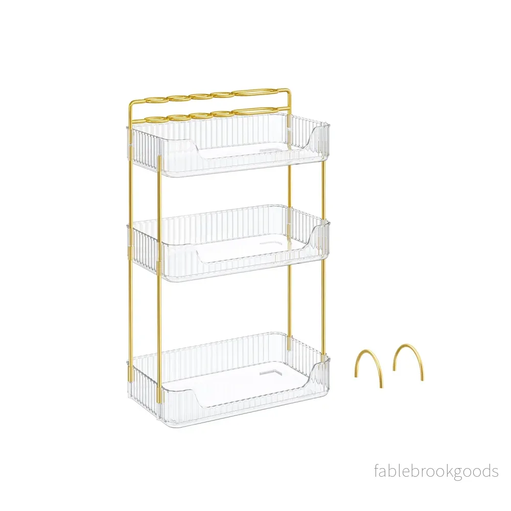 Rektangulär sminkorganisator – snygg och praktisk – transparent Rektangulär sminkorganisator – snygg och praktisk – transparent