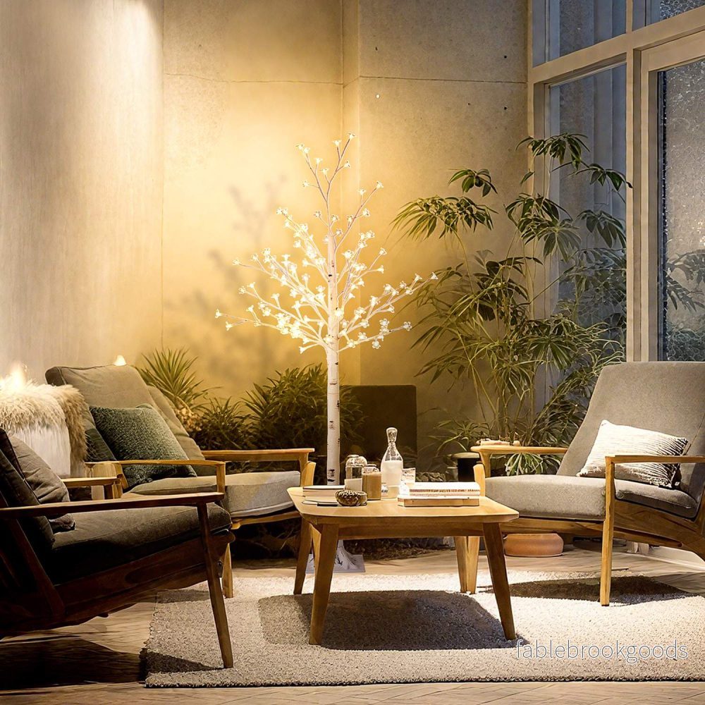 LED-ljusgran, 150 cm, varmvit, inomhus-/utomhusbruk - Bild 2