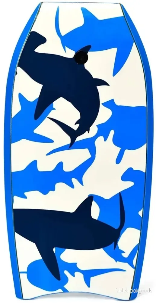 Sup – Board Simbräda Surfbräda – 94 x 47 x 5,5 cm – Blå - Bild 2