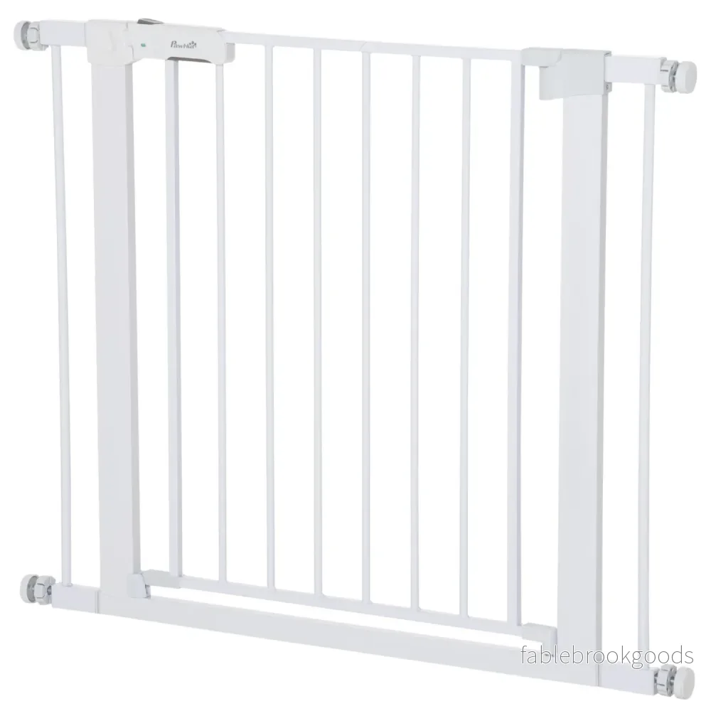 Justerbar dörrsäkerhetsgrind, automatisk stängning 75-96cm