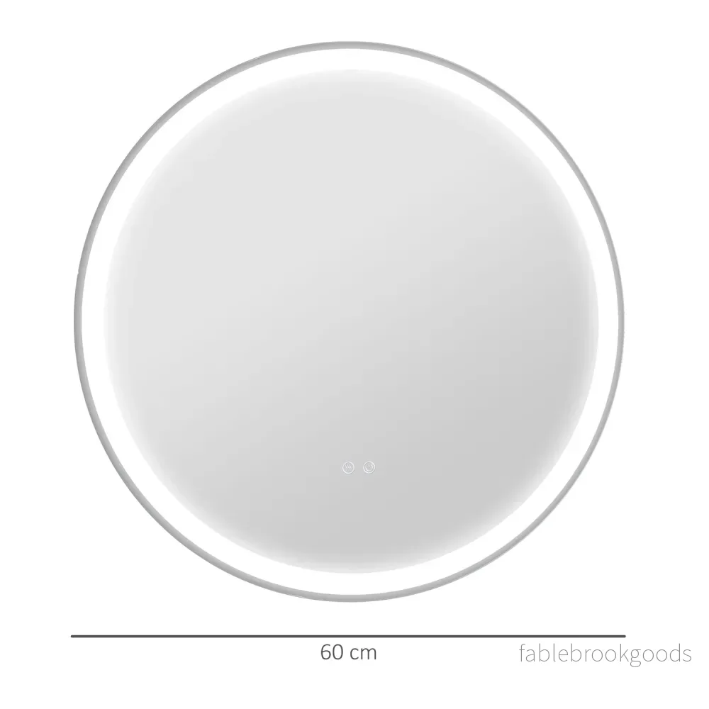 Upplyst LED Badrumsspegel, Anti-Imma, Touch Control - Bild 3