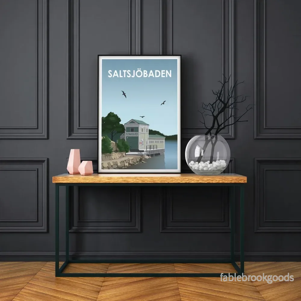 Saltsjöbaden poster - Bild 2