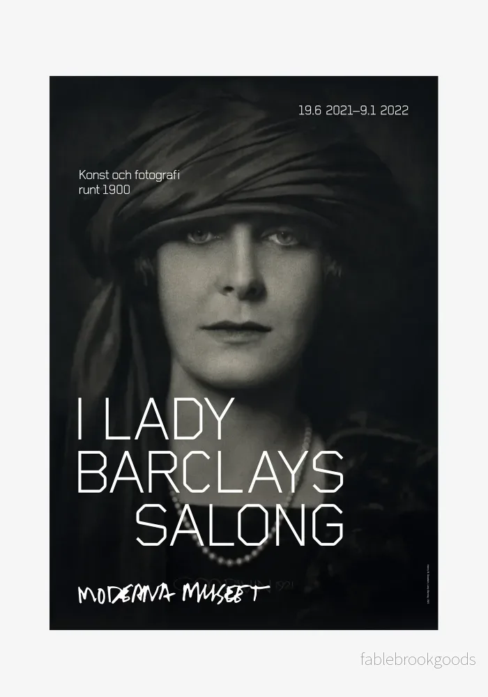 Poster, Henry B. Goodwin, Lady Barclay