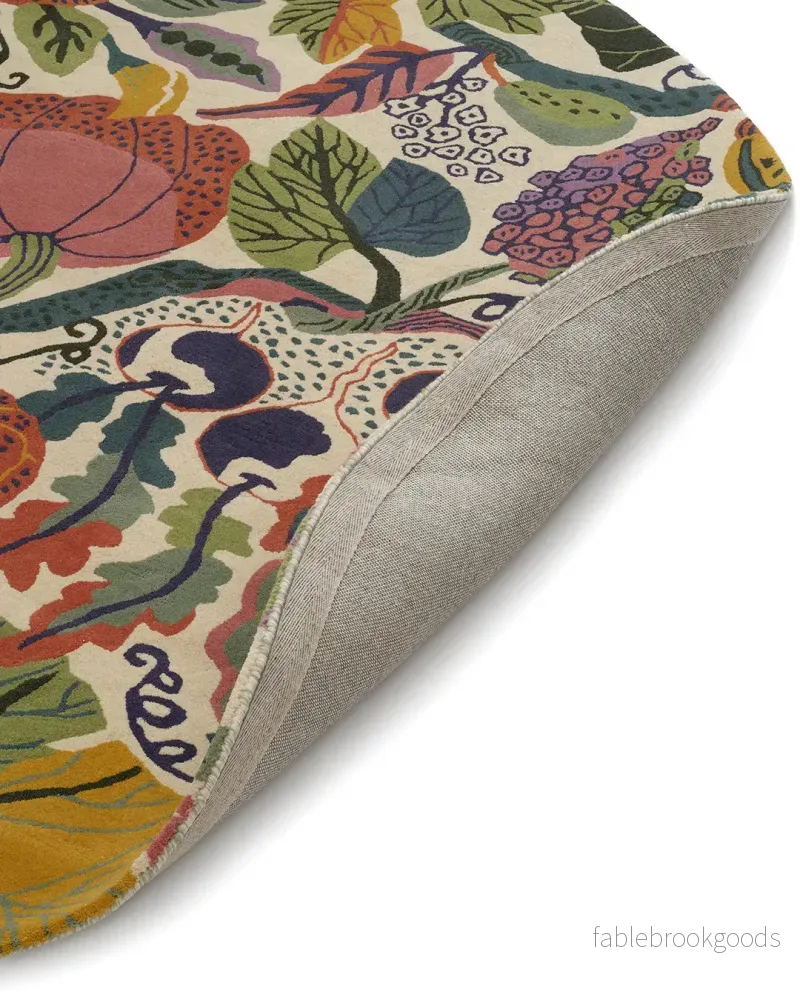 Matta Heritage Garden Cream Multi Rund - Bild 3