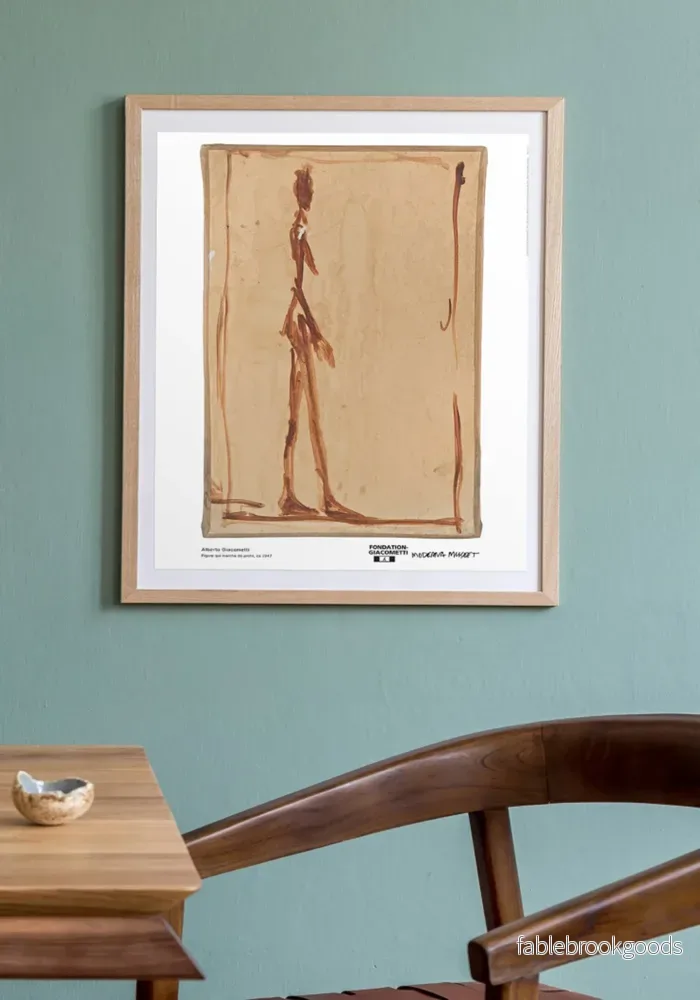 Poster: Alberto Giacometti, Figur som går i profil - Bild 2