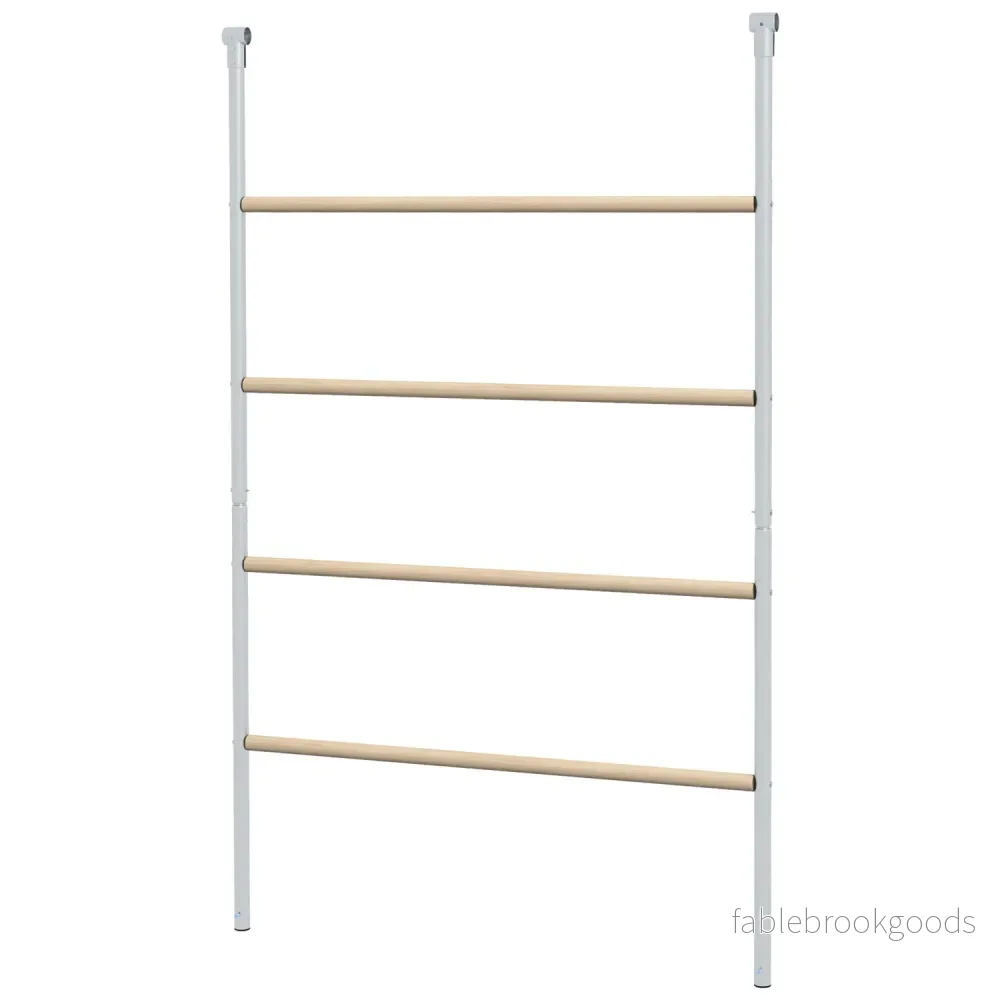 Lekplatsstege för kyckling i trä – 140 x 86 cm, naturligt trä