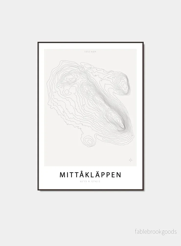 Mittåkläppen Poster