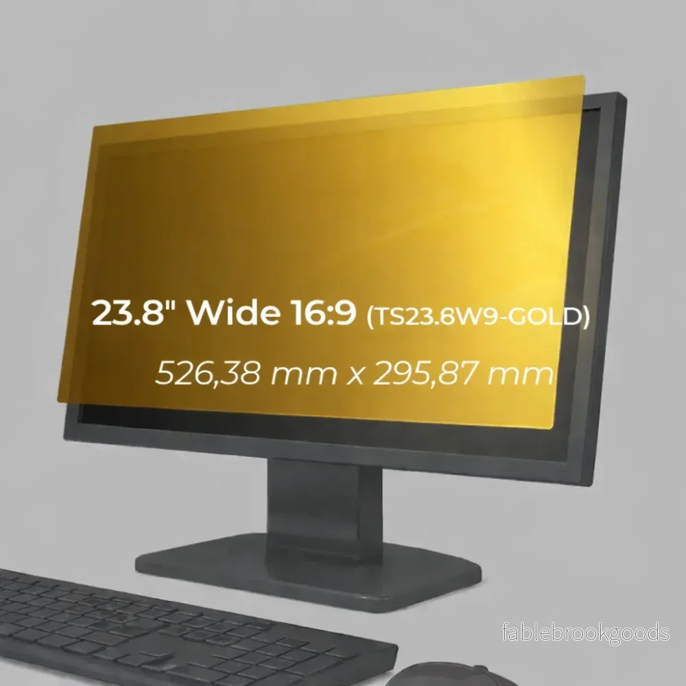 Sekretessfilter 23.8″ Wide 16:9 – GOLD Sekretessfilter 23.8″ Wide 16:9 – GOLD