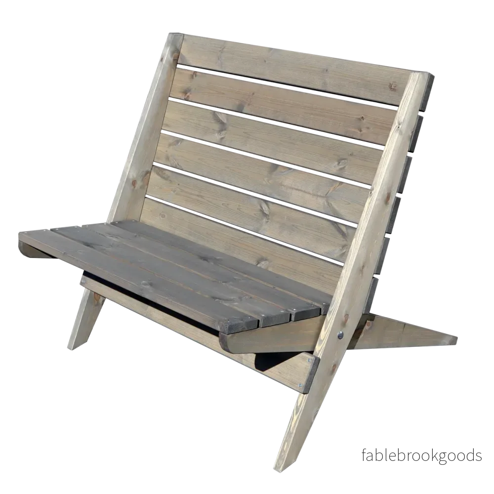 Stol furu oljad EcoFurn Double Granny - Bild 3