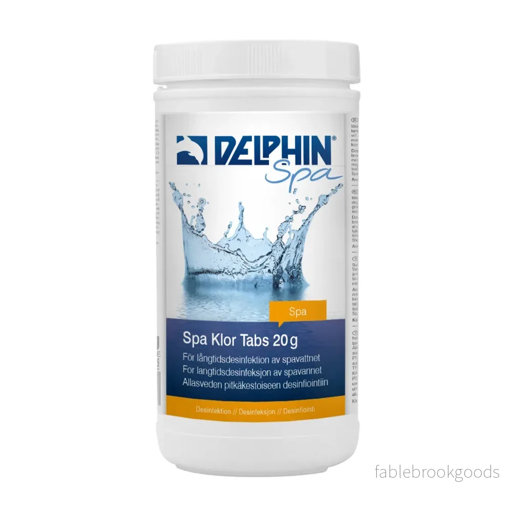 Spakemi DELPHIN SPA Klor Tabs 20g Spakemi DELPHIN SPA Klor Tabs 20g