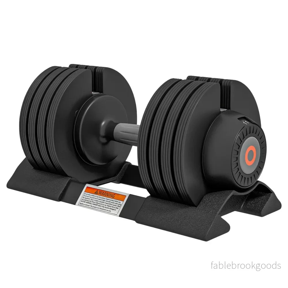 Justerbart hantelset, 6–20 kg med halkfritt grepp
