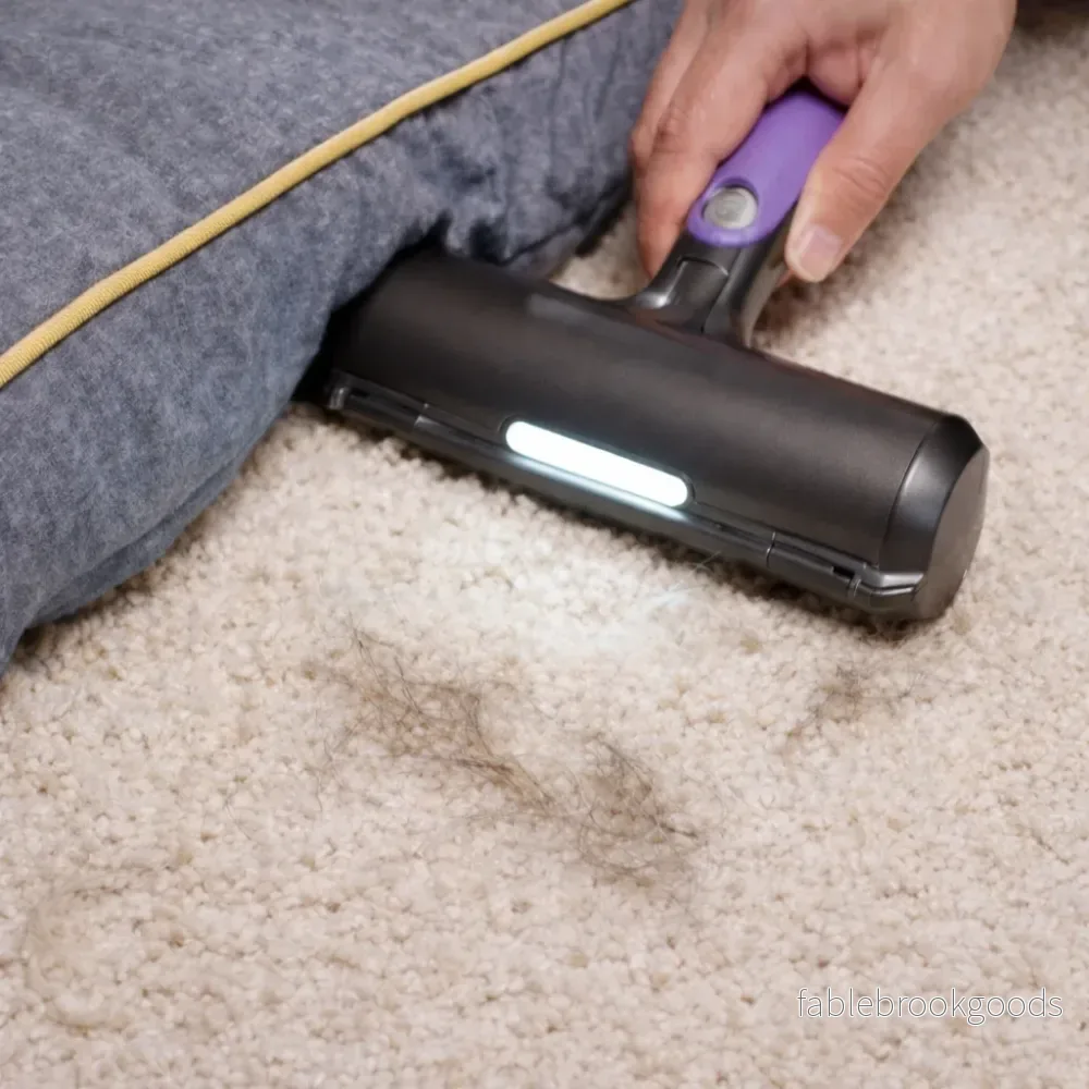 Djurhårsborttagare med LED-Ljus – Tar Bort Päls & Ludd från Kläder, Soffa och Bil på Sekunder - Bild 3