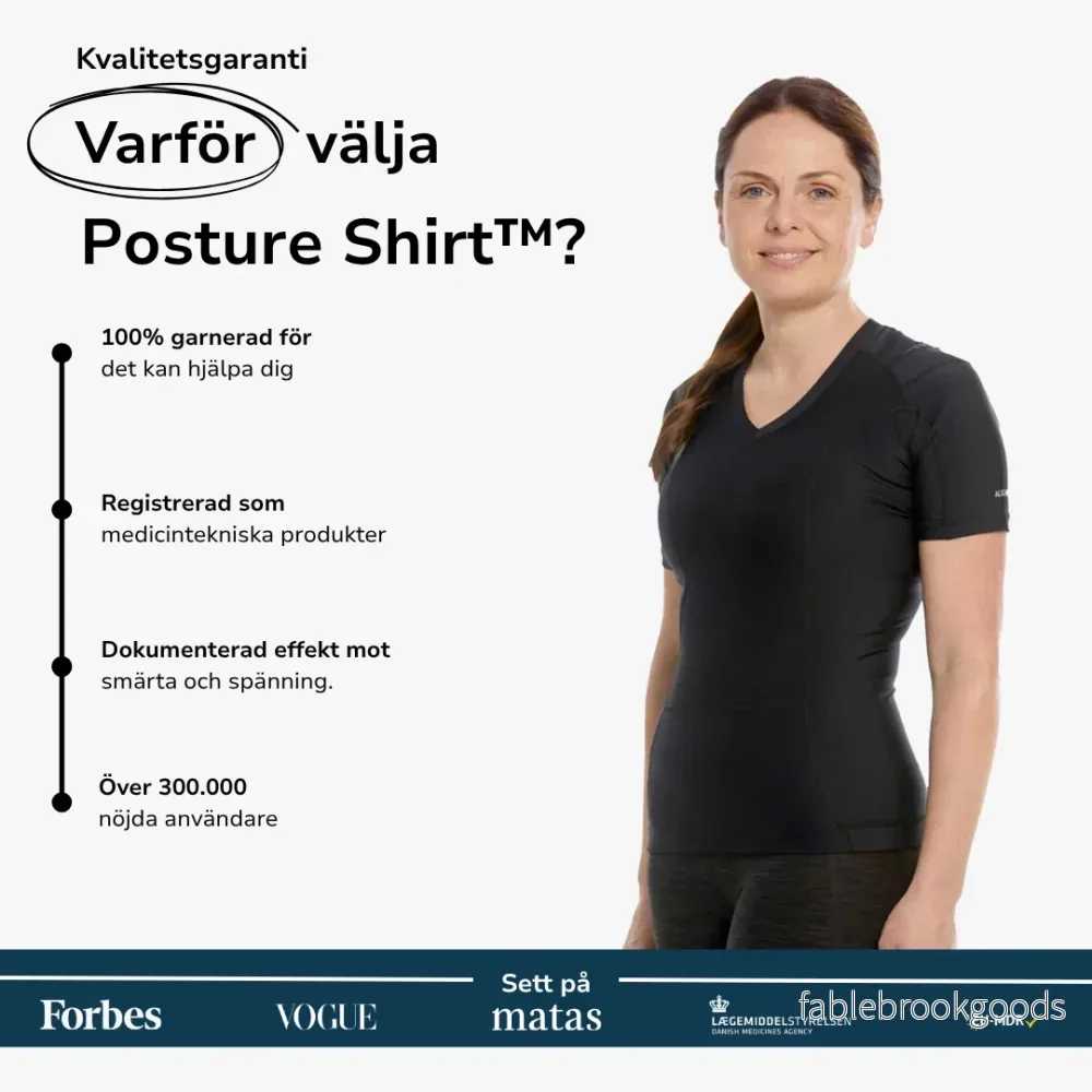 Women's Posture Shirt™ - Svart - Bild 3