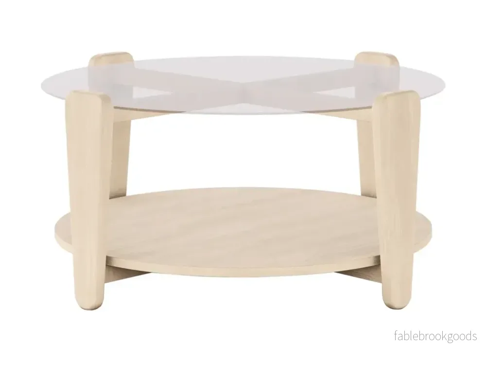 Arran – Soffbord Vitpigmenterad 93×93 cm Arran – Soffbord Vitpigmenterad 93×93 cm