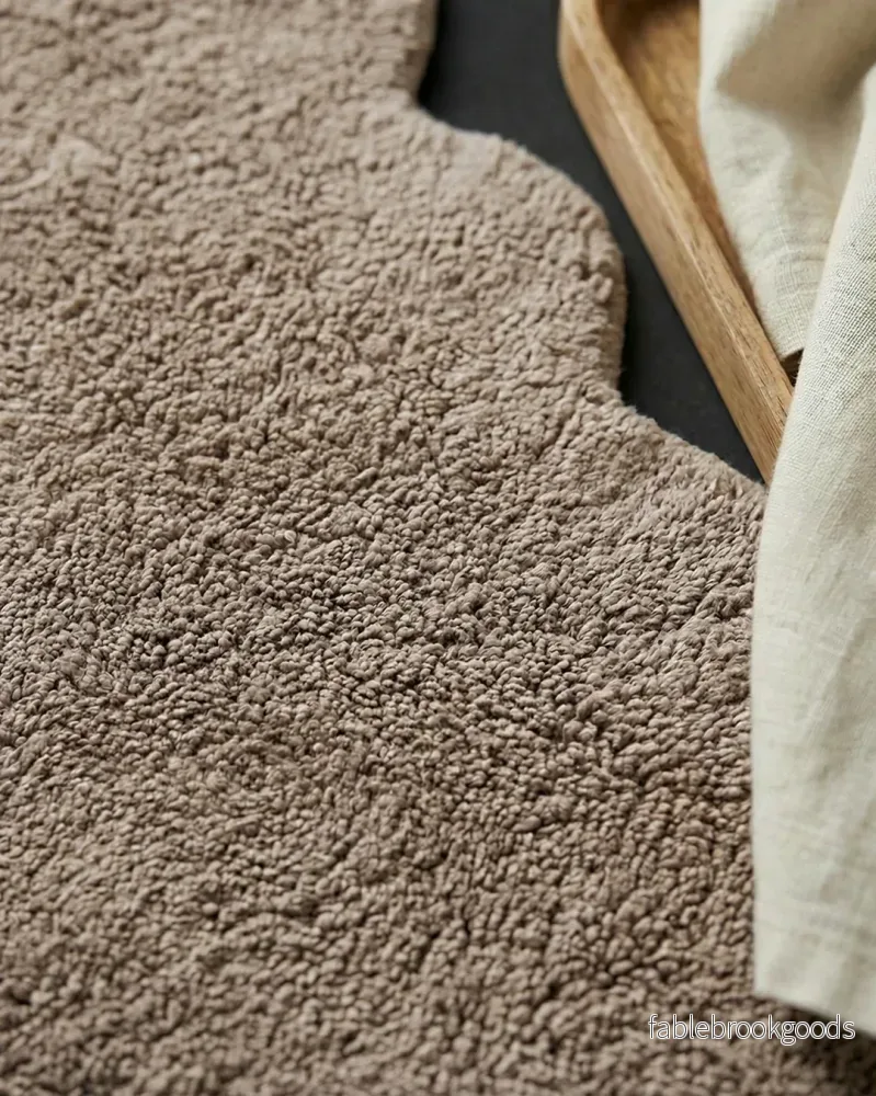 Badrumsmatta Clam Beige - Bild 3