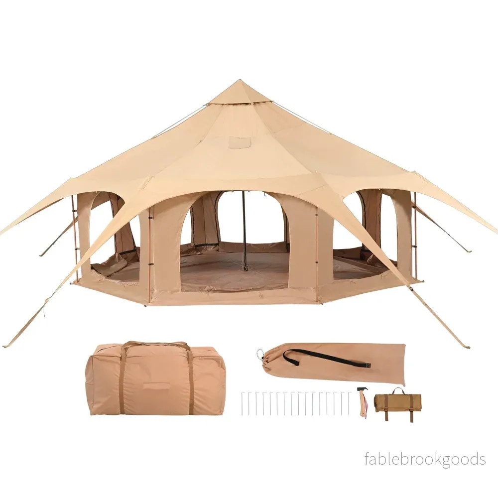 Glamping Canvas CirkusTält - 5 Meter