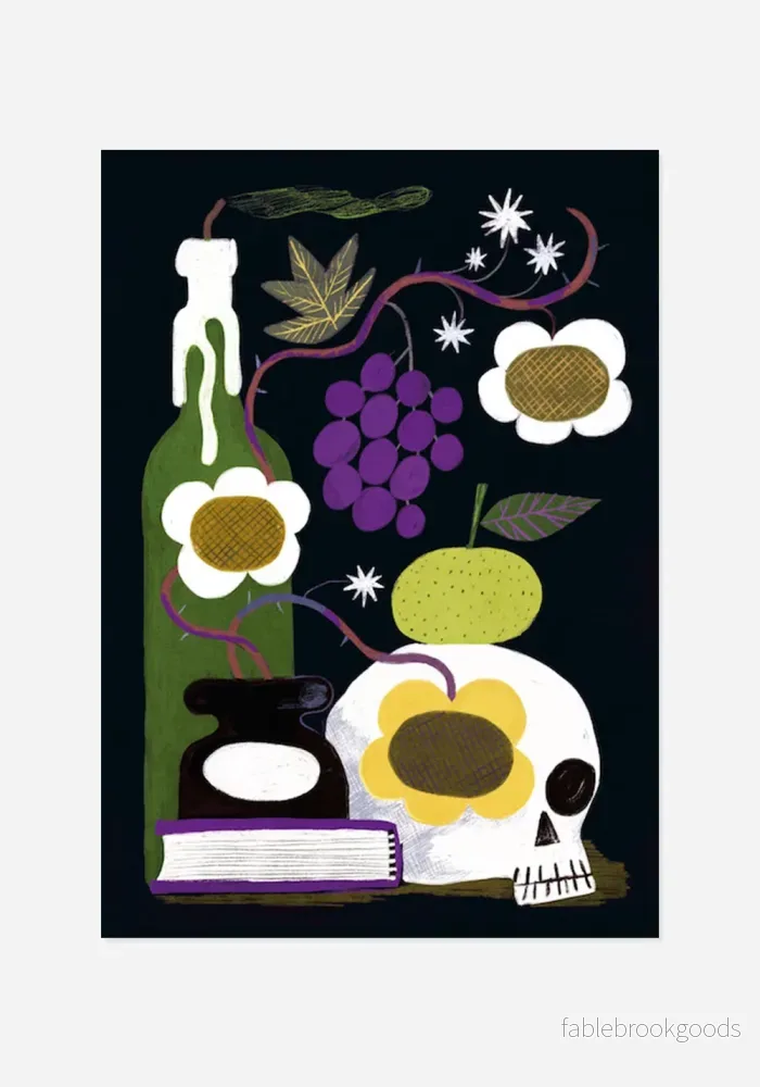 Poster, Sanna Mander, Vanitas