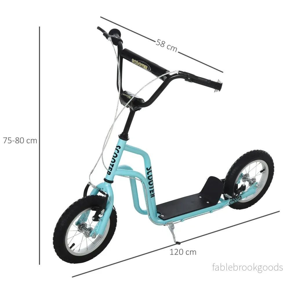 Sparkcykel med 12"" luftdäck för barn från 5 år och uppåt - Bild 2