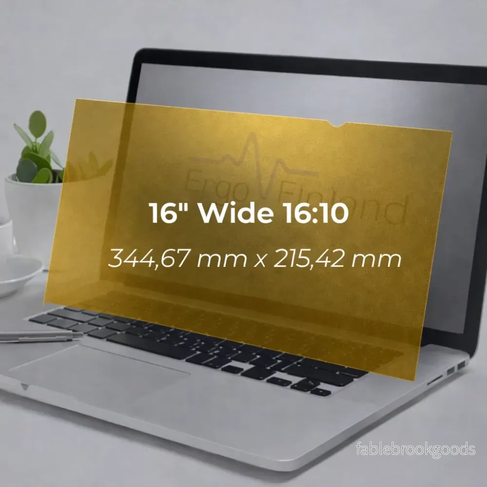 Sekretessfilter 16″ Wide 16:10 – GOLD Sekretessfilter 16″ Wide 16:10 – GOLD