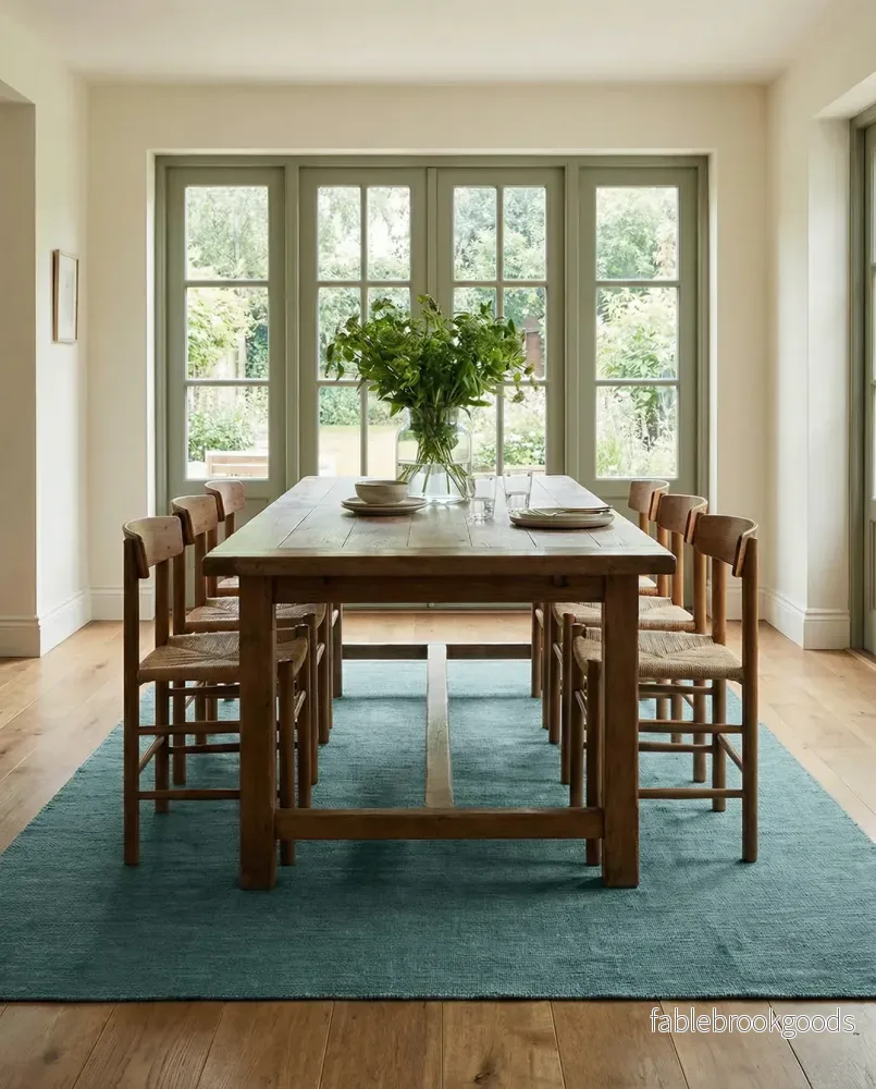 Matta Plain Teal - Bild 3