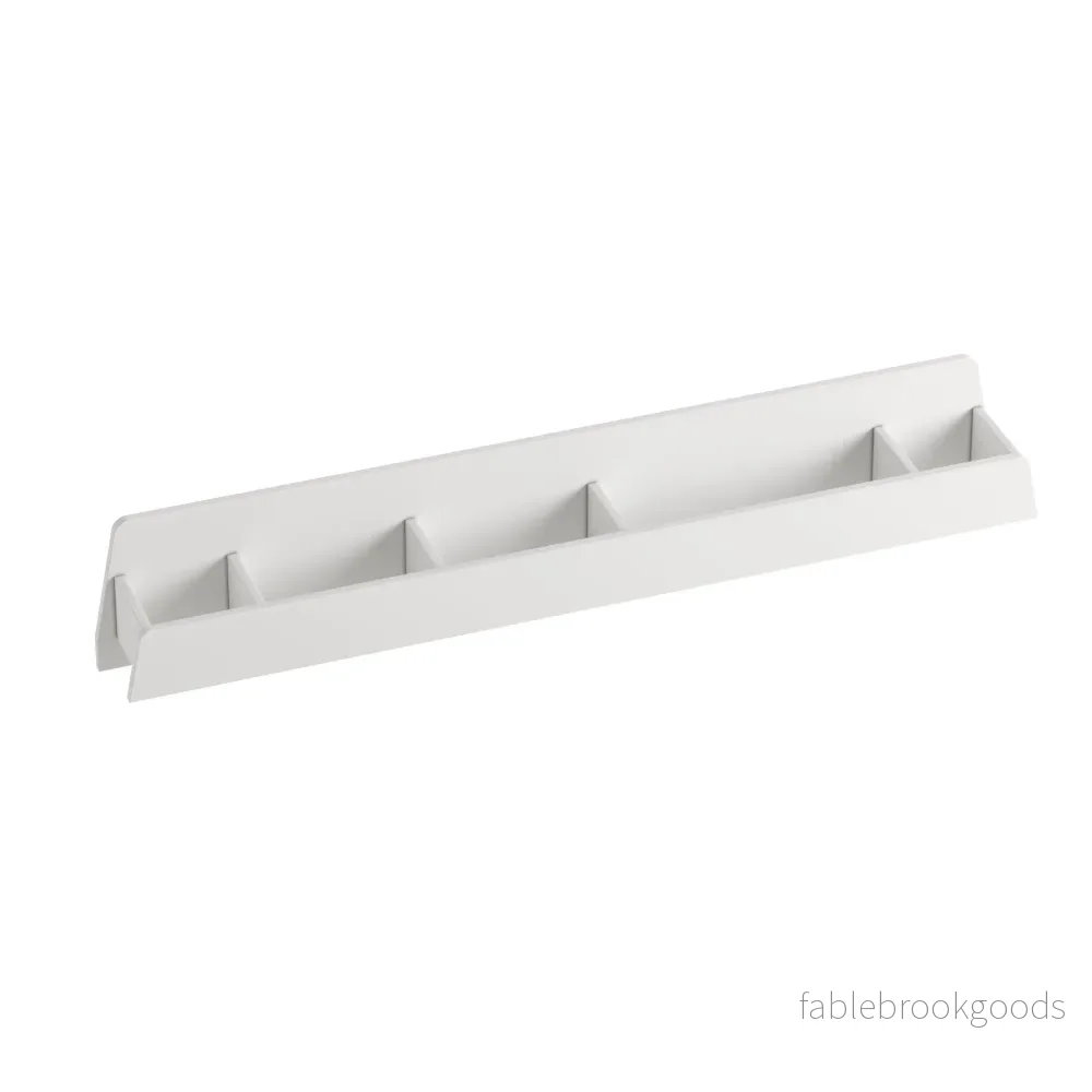 Sara high desk, organizer White color