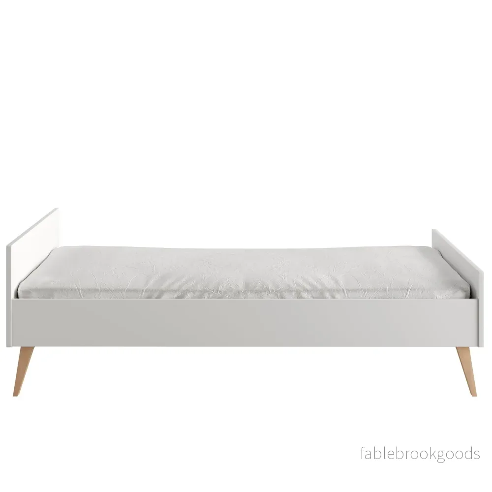 Sara Bed Junior 200×90 cm White color