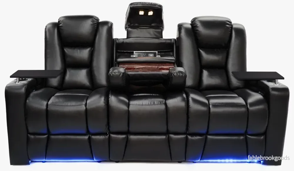 Biosoffa Mega XL950 Sofa Rak Svart - Bild 3