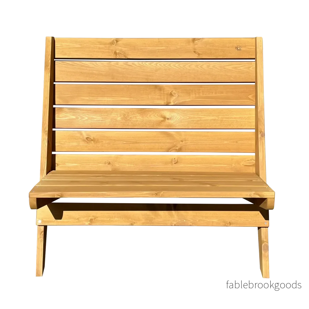 Stol furu oljad EcoFurn Double Granny Stol furu oljad EcoFurn Double Granny