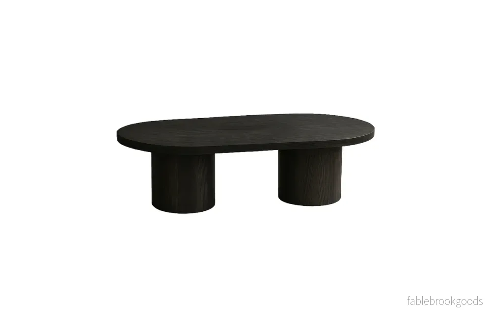 Narvik Soffbord 120 × 60 Svart – Modernt Skandinaviskt Soffbord | Venture Home - Bild 2