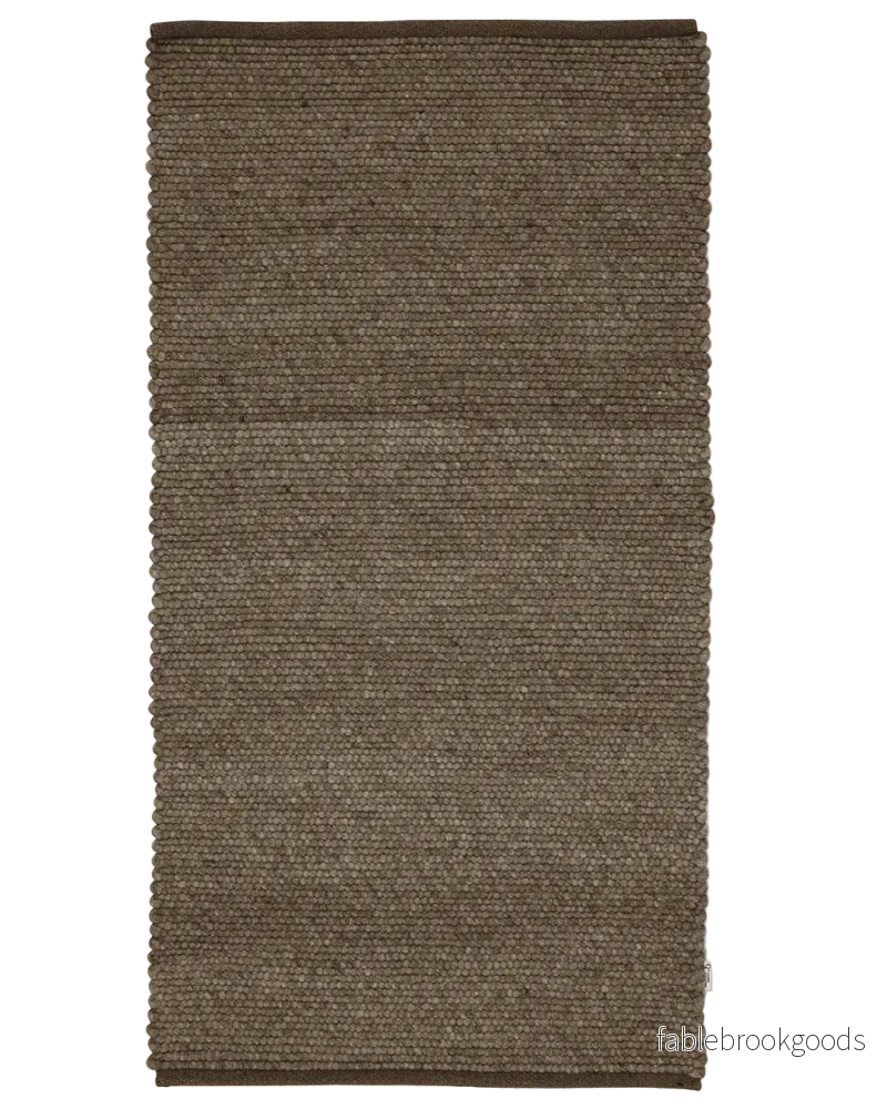 Gångmatta Merino Brun