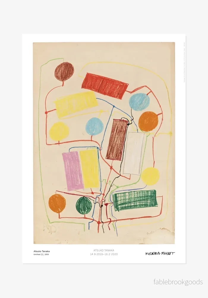 Poster, Atsuko Tanaka, Untitled (1) Poster, Atsuko Tanaka, Untitled (1)