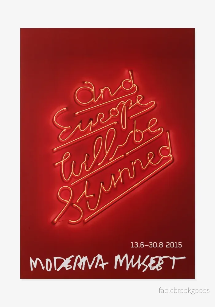 Poster: Yael Bartana, Efter Babel (And Europe will be stunned)