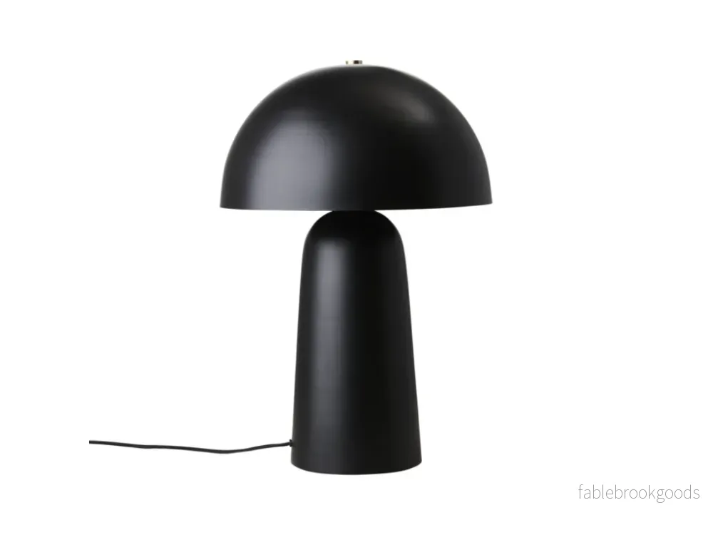 Fungi - Bordslampa Large Svart