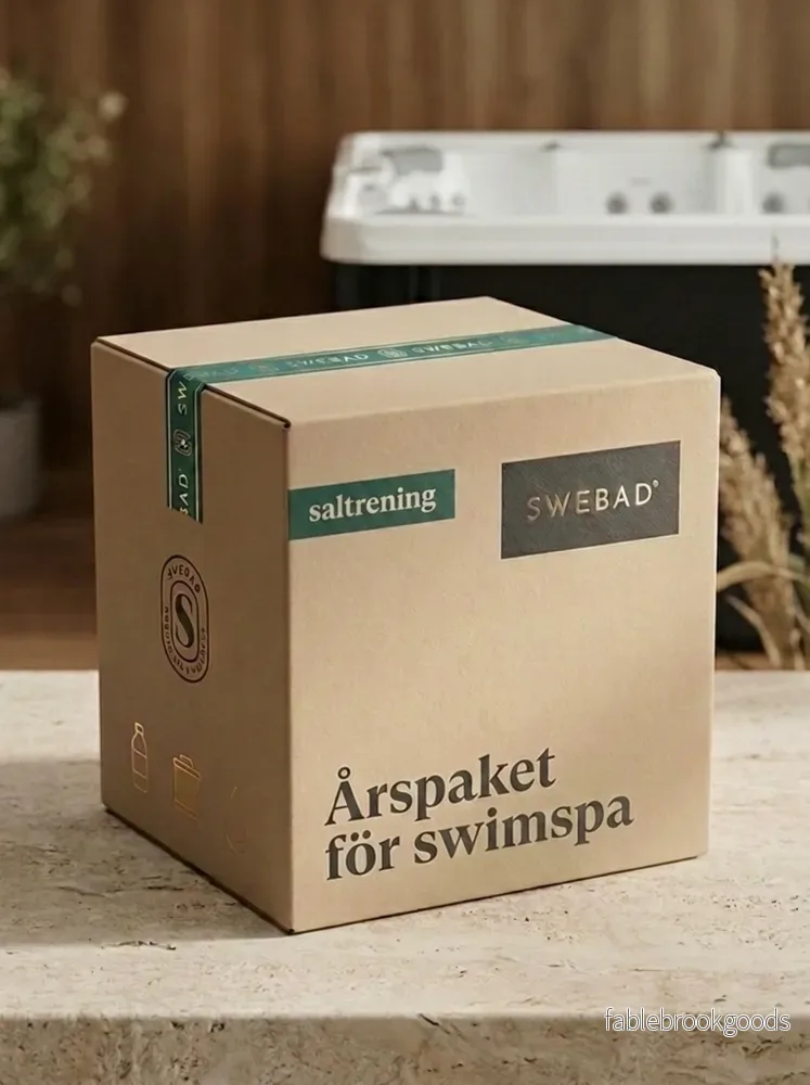 Årspaket till swimspa med saltrening och 6 Camlockfilter